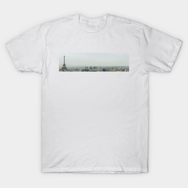 Parisian Skyline T-Shirt by sam_geller19